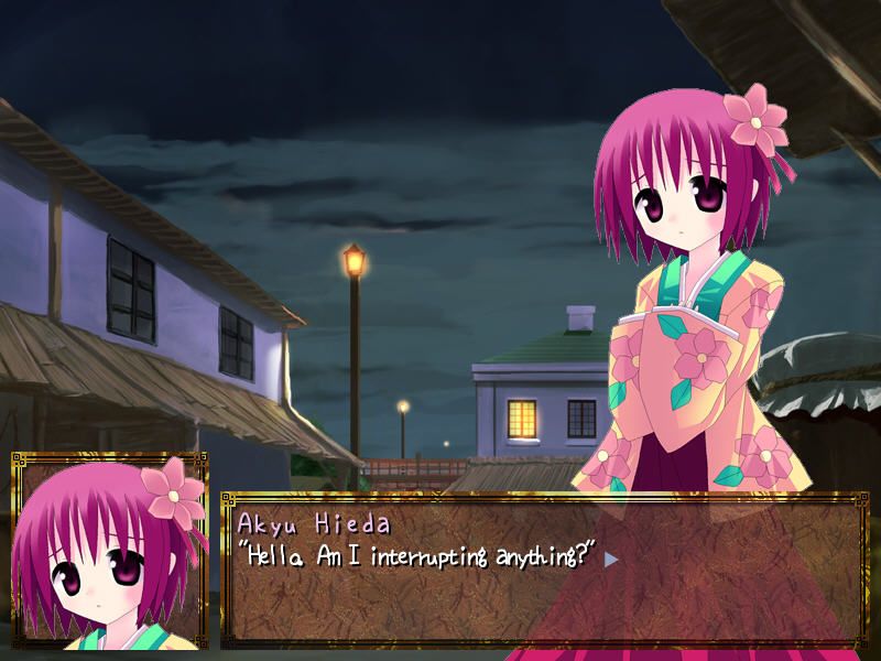 Sengoku Gensokyo (Windows) screenshot: Akyu