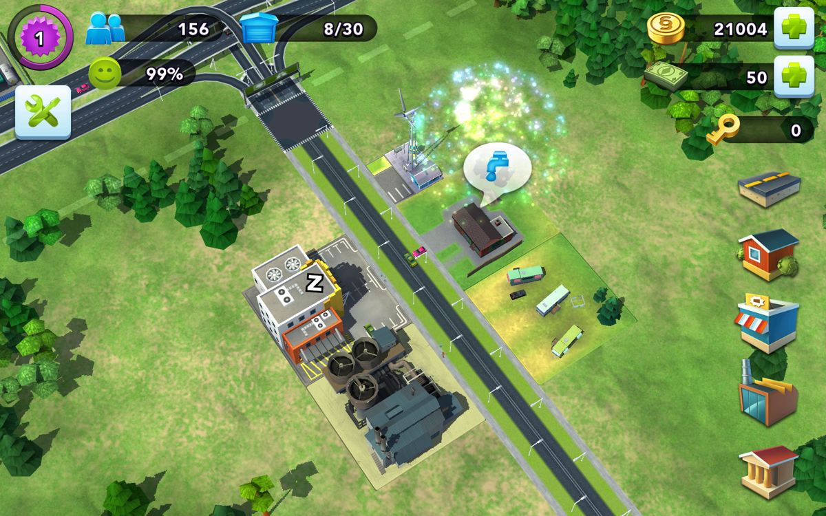 Screenshot of SimCity: BuildIt (Android, 2014) - MobyGames