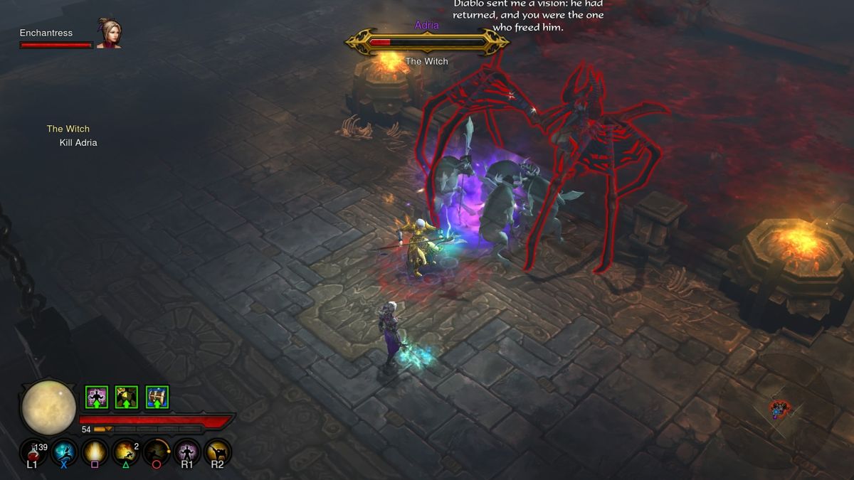 Screenshot of Diablo III: Reaper of Souls - Ultimate Evil Edition  (PlayStation 4, 2014) - MobyGames