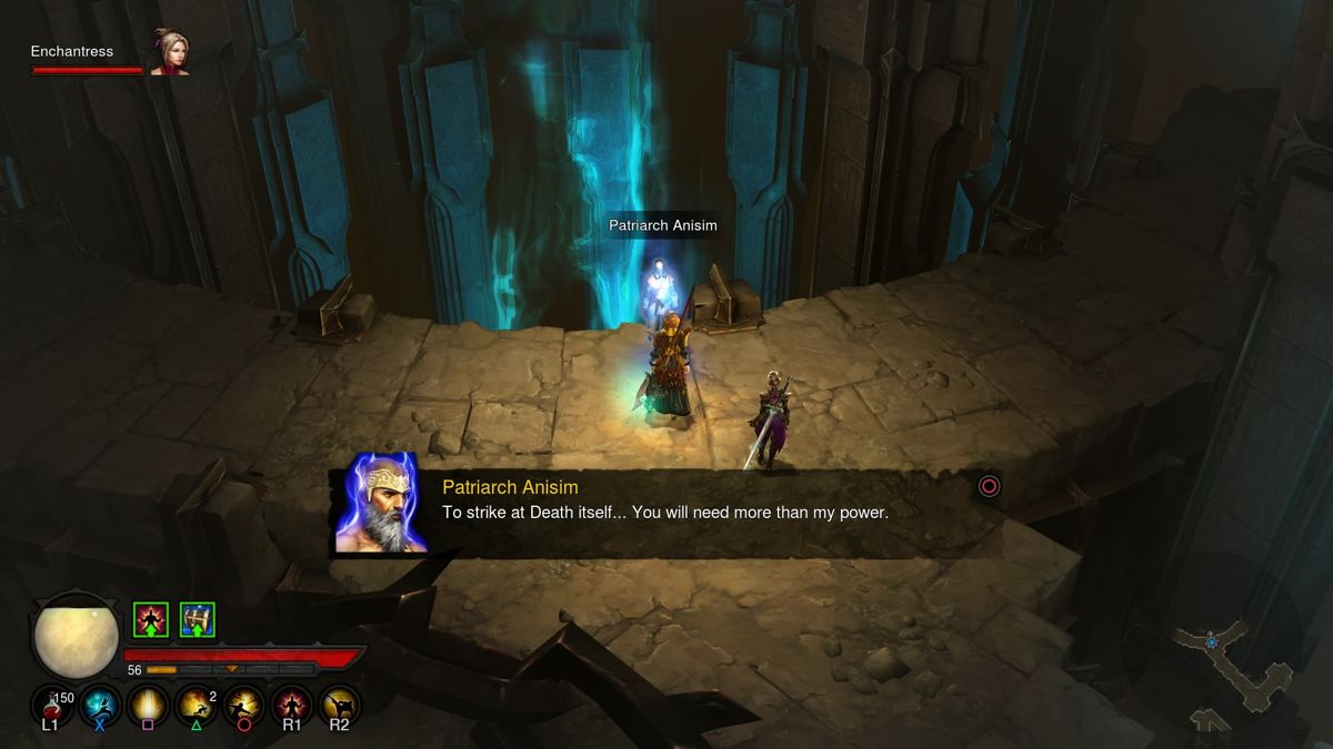 Diablo III: Reaper of Souls - Ultimate Evil Edition (PlayStation 4) screenshot: Reaper of Souls - The inner sanctum