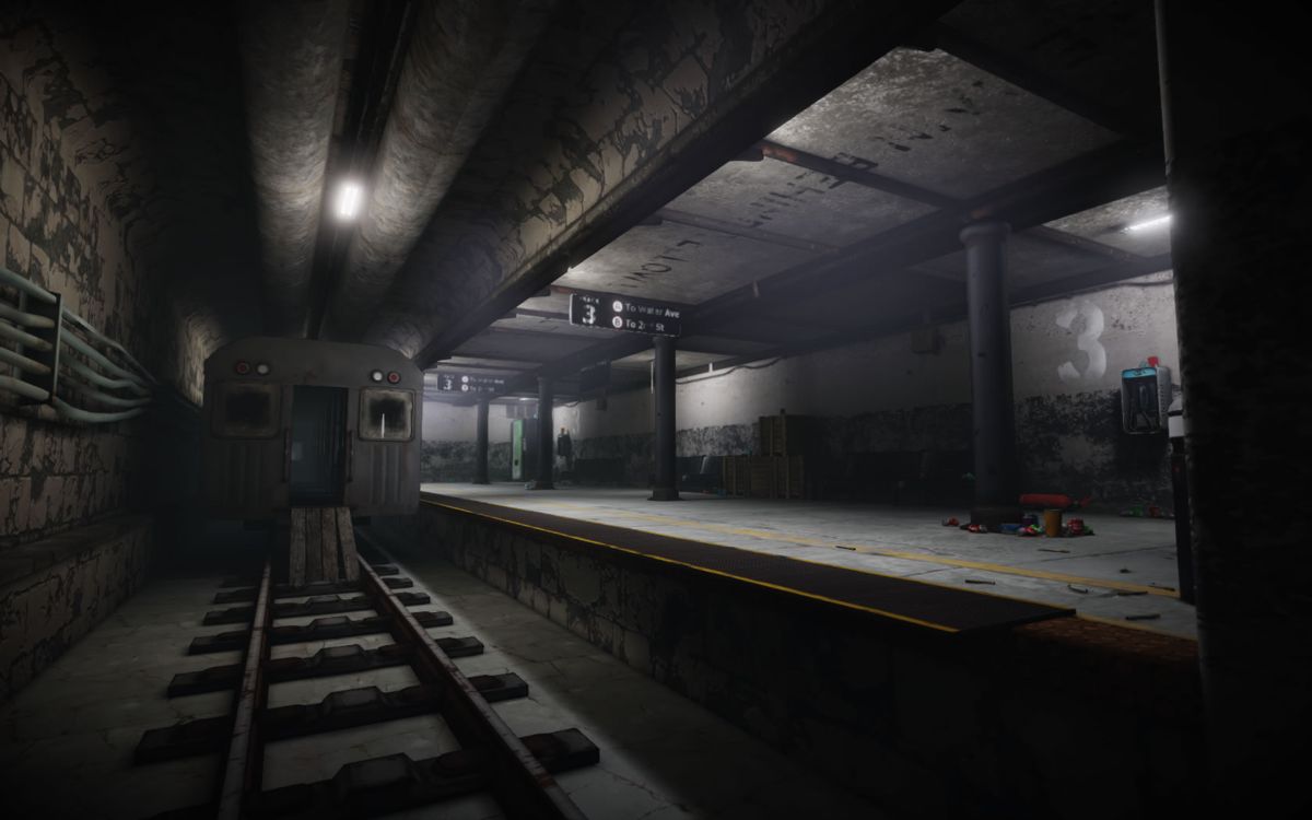 The Old City: Leviathan (Windows) screenshot: Back in the subway station