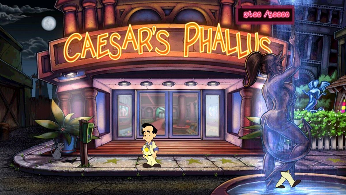 Leisure Suit Larry: Reloaded (Android) screenshot: At the casino's entrance