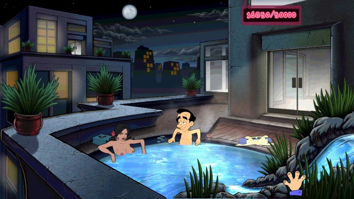 Leisure Suit Larry: Reloaded (Android) screenshot: Beautiful Eve is near