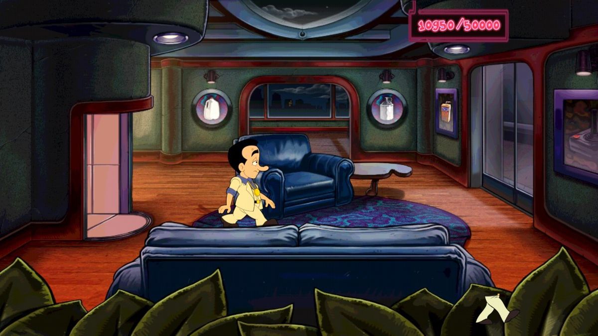 Leisure Suit Larry: Reloaded (Android) screenshot: Entering the penthouse apartment