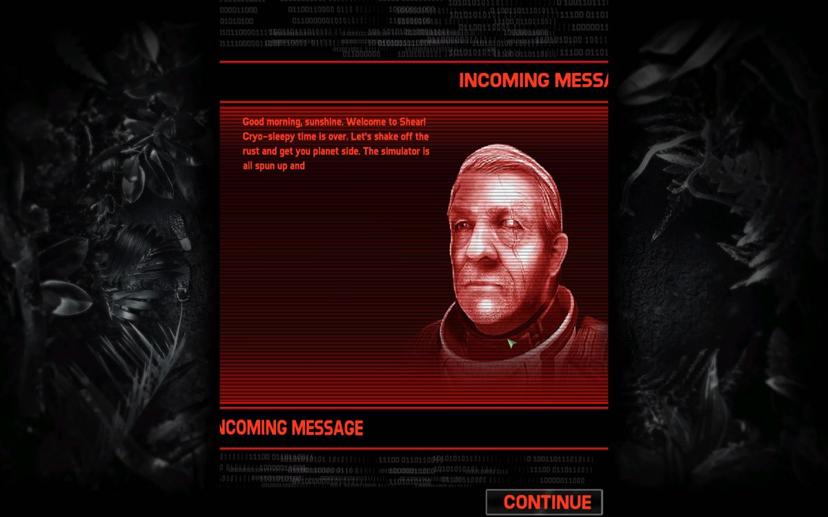 Evolve: Hunter's Quest (Windows Apps) screenshot: Mission briefing