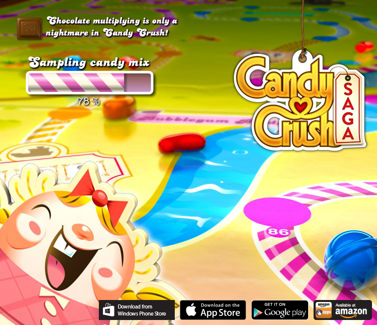 Screenshot of Candy Crush Saga (Browser, 2012) MobyGames