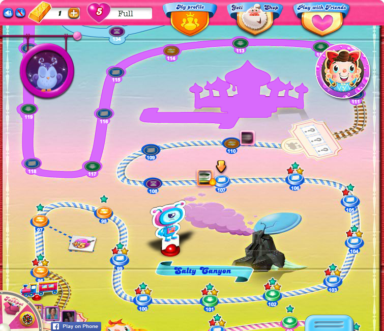 12297786 Candy Crush Saga Browser The Game Map As You Can See Ive Gotten  