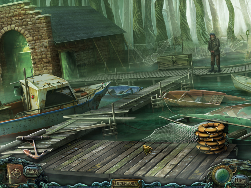 Small Town Terrors: Pilgrim's Hook (Windows) screenshot: Your first location