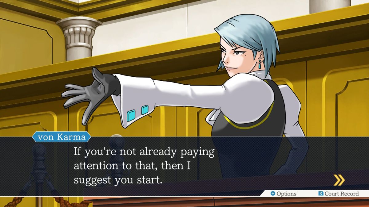 Screenshot of Phoenix Wright: Ace Attorney Trilogy (Nintendo Switch ...