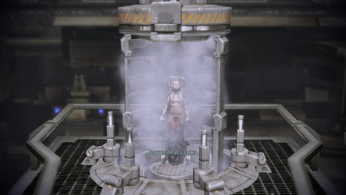 Mass Effect 2 (PlayStation 3) screenshot: Mass Effect 2 - Setting the infamous Jack free