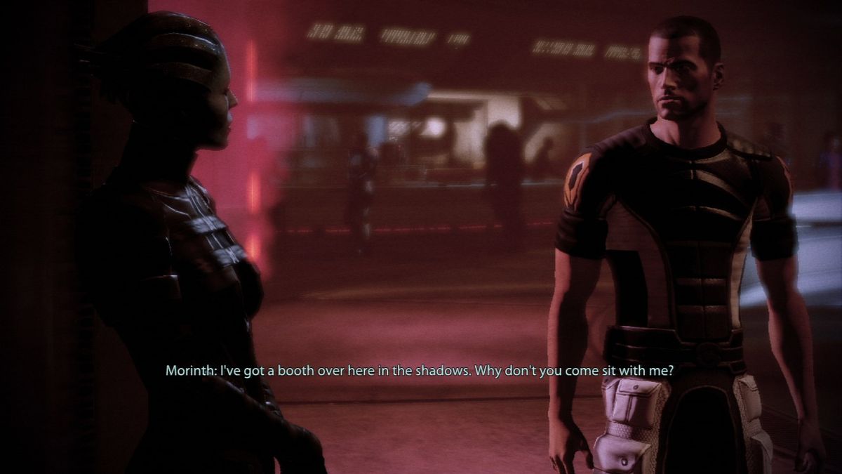 Mass Effect 2 (PlayStation 3) screenshot: Mass Effect 2 - Morinth has finally revealed herself
