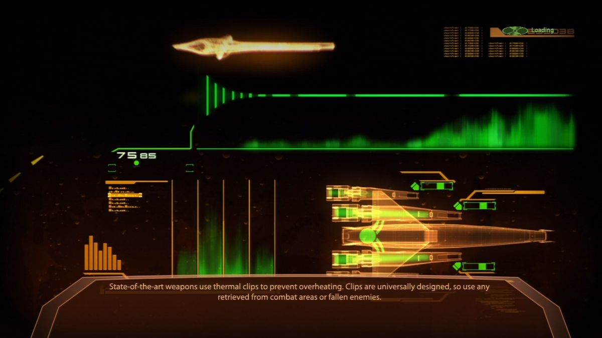 Mass Effect 2 (PlayStation 3) screenshot: Mass Effect 2 - Loading screen