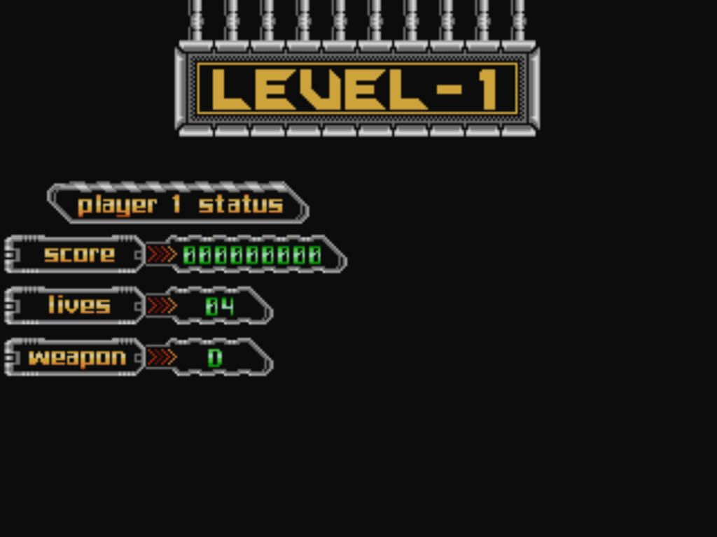 Super Cyborg (Windows) screenshot: Level 1