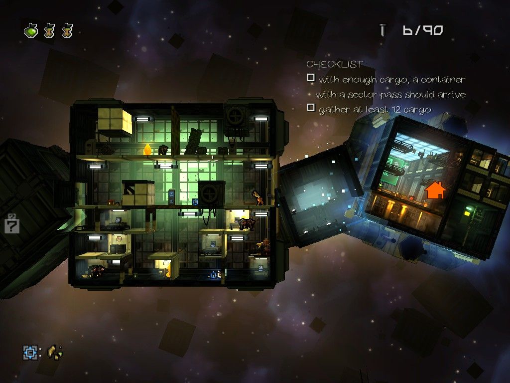 Cargo Commander (Windows) screenshot: Small maze
