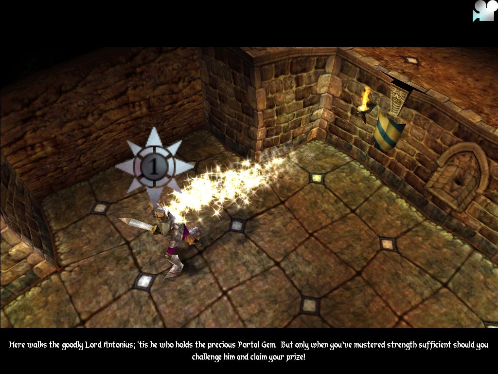 Dungeon Keeper 2 (Windows) screenshot: The first mission