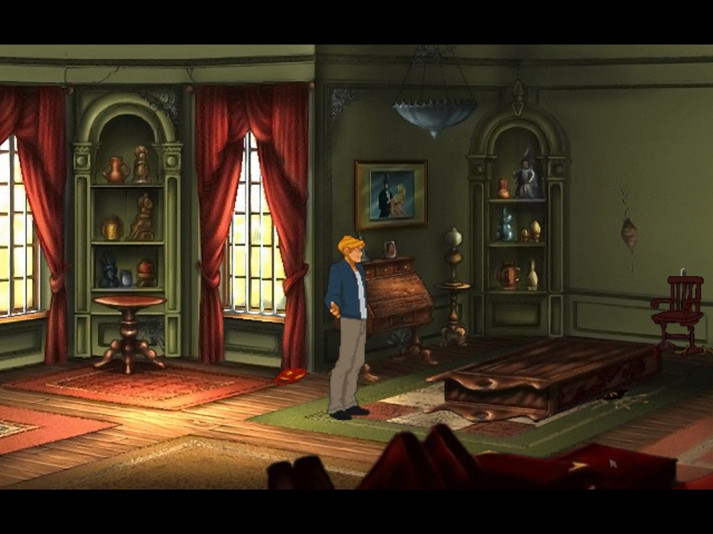 Broken Sword II: The Smoking Mirror - Remastered (Macintosh) screenshot: Free at last!
