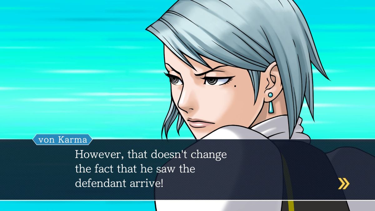 Screenshot of Phoenix Wright Ace Attorney Trilogy (Nintendo Switch