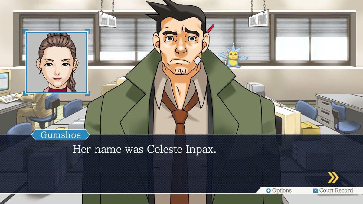 Screenshot of Phoenix Wright: Ace Attorney Trilogy (Nintendo