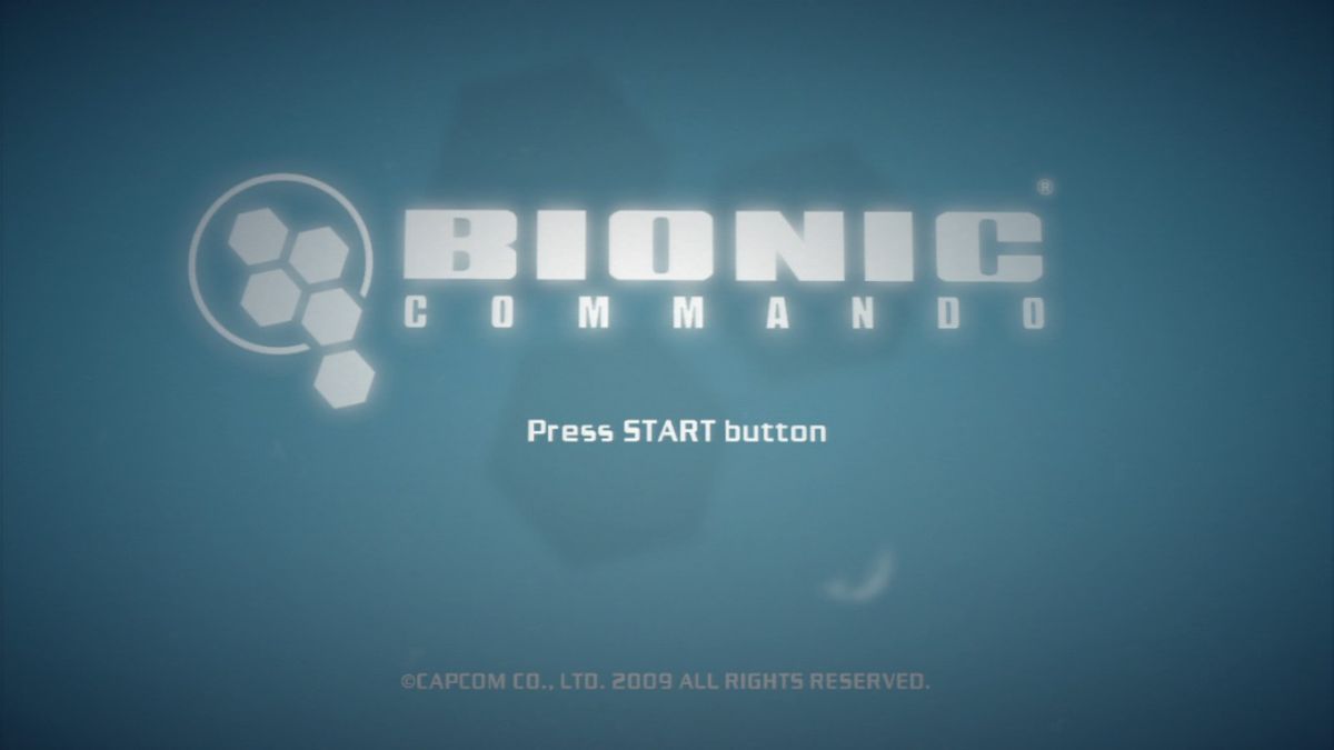 Bionic Commando (PlayStation 3) screenshot: Main title