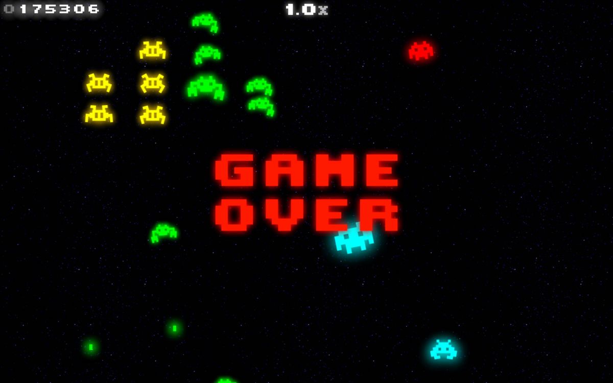 Radiant (Windows Apps) screenshot: Game Over