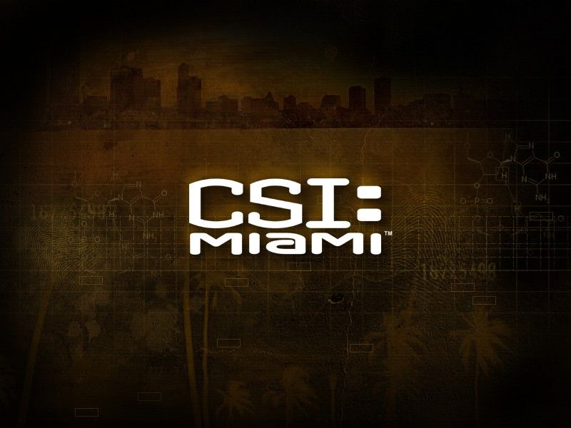 CSI: Miami (Windows) screenshot: Main title