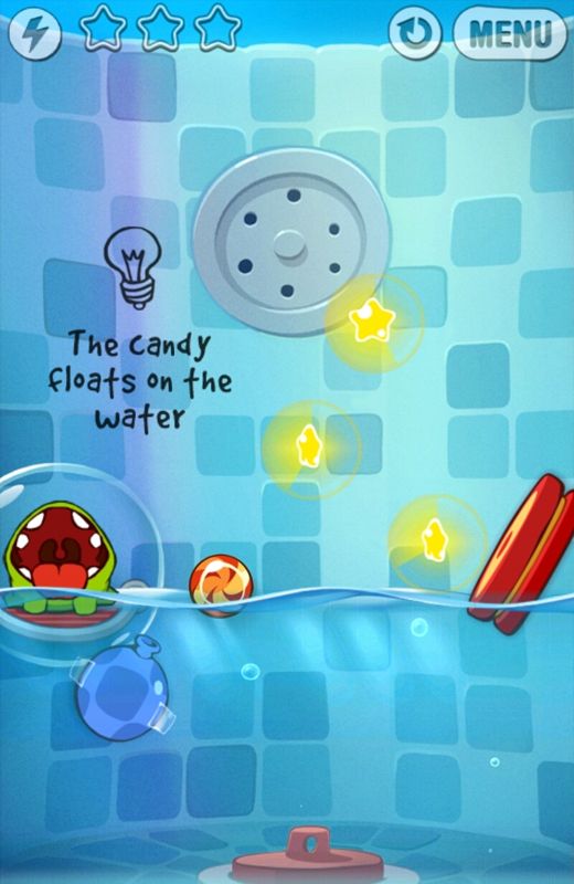 Screenshot Of Cut The Rope Experiments Android 2011 Mobygames