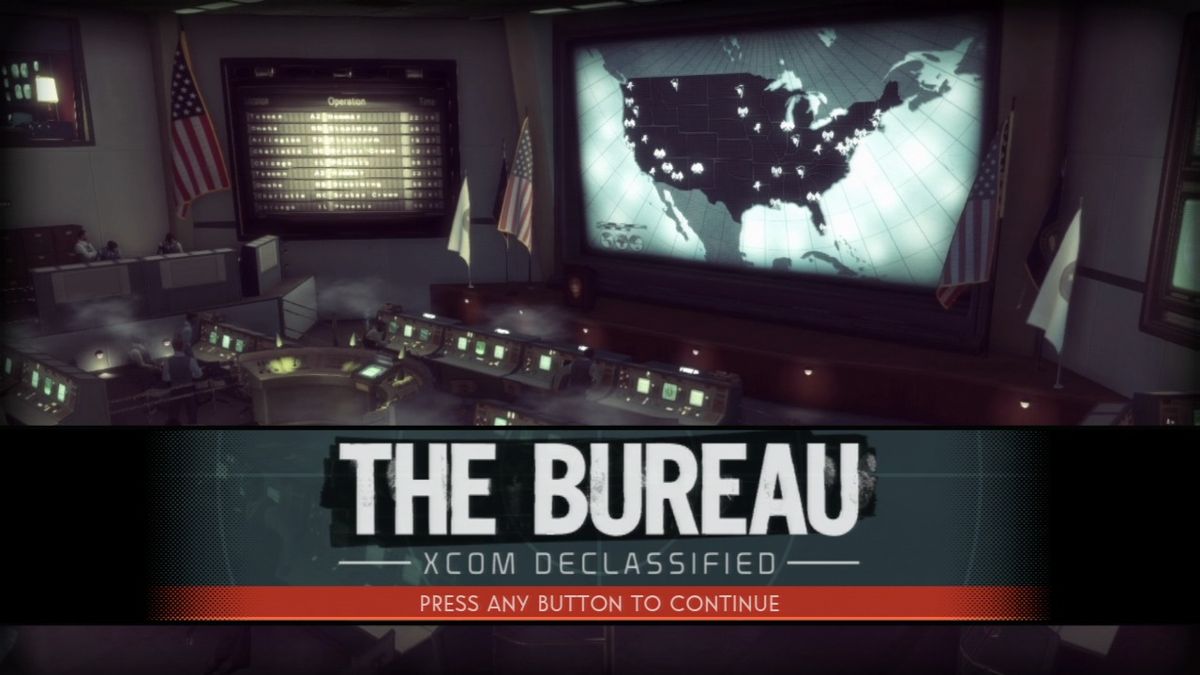 The Bureau: XCOM Declassified (PlayStation 3) screenshot: Main title