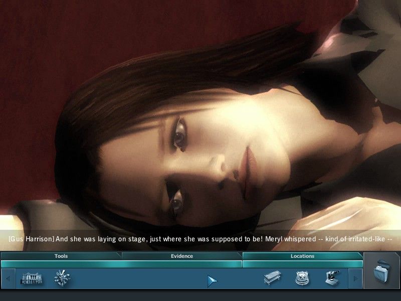 CSI: Crime Scene Investigation - Dark Motives (Windows) screenshot: Recreating the murder scene