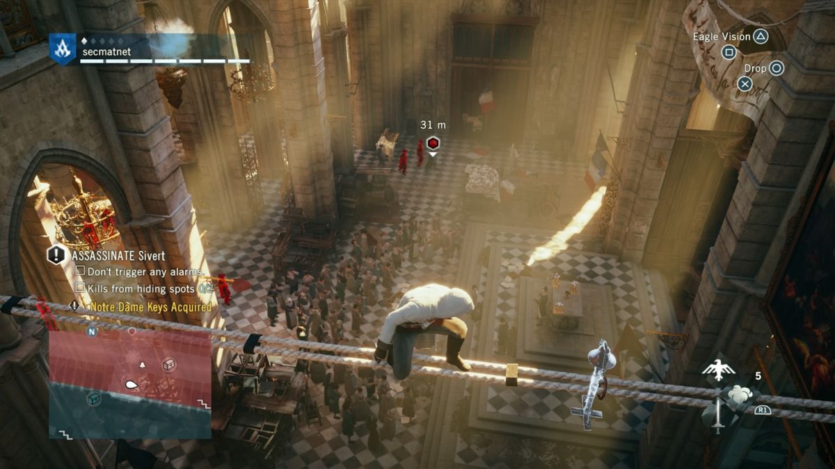 Screenshot Of Assassins Creed Unity Playstation 4 2014 Mobygames 7742