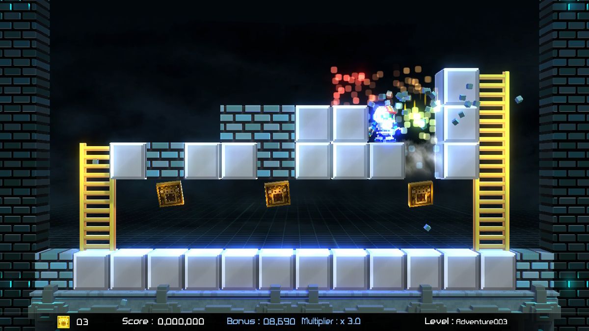 Lode Runner: Legacy (Nintendo Switch) screenshot: Adventure level 3