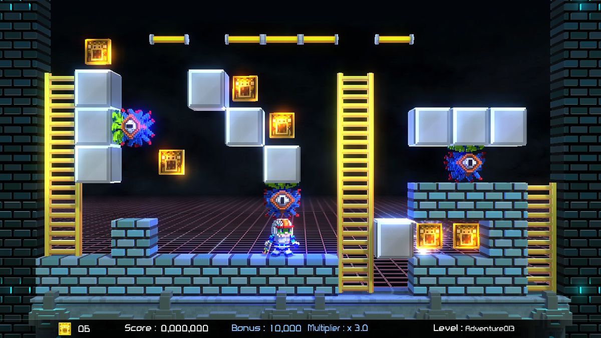 Lode Runner: Legacy (Nintendo Switch) screenshot: Adventure level 13