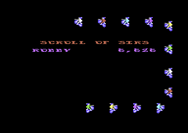 Screenshot of Cycle Knight (Commodore 64, 1986) - MobyGames