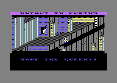 Screenshot of Cycle Knight (Commodore 64, 1986) - MobyGames