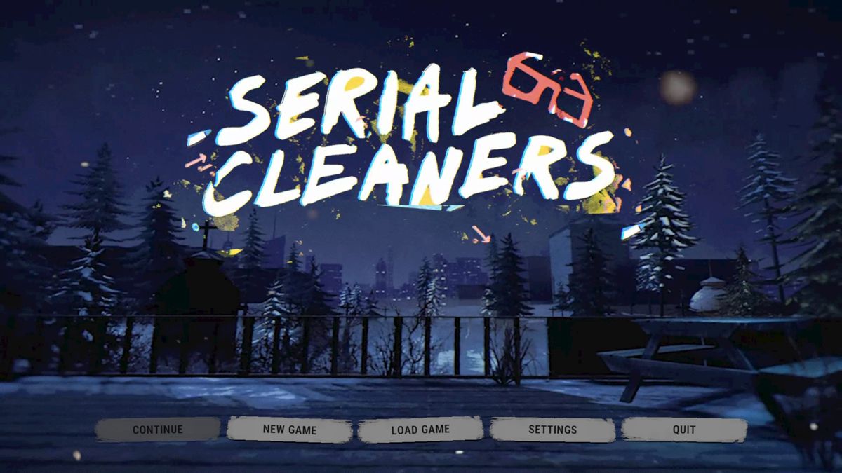 Serial Cleaners (Windows) screenshot: Main menu