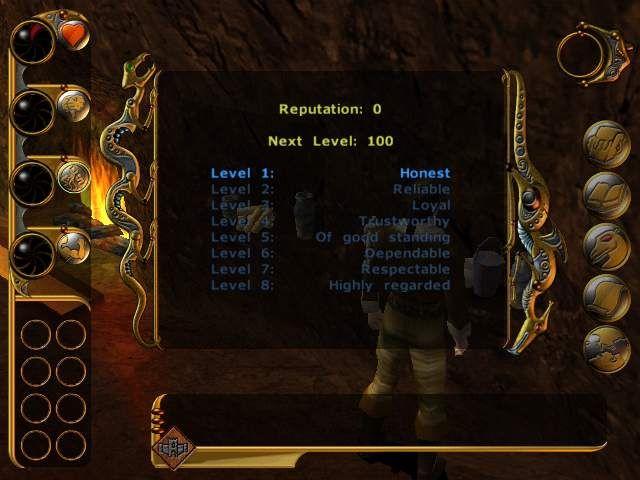 Dragon Riders: Chronicles of Pern (Windows) screenshot: Stats