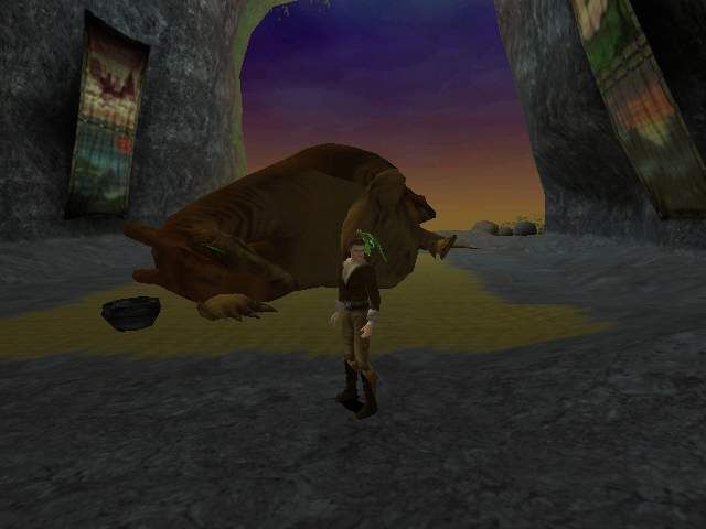 Dragon Riders: Chronicles of Pern (Windows) screenshot: Isn't it big?
