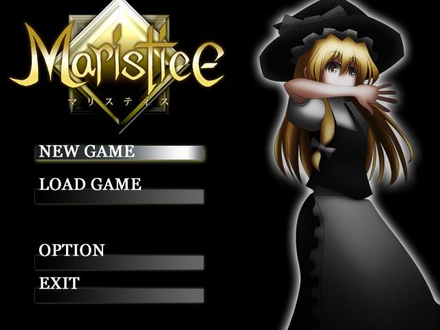 Maristice (Windows) screenshot: Title screen