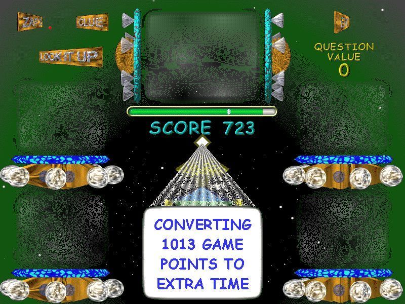 Action SATS Learning: Key Stage 1 4-7 Years: Numbers (Windows) screenshot: At the end of each mini game the points scored are converted into additional game time