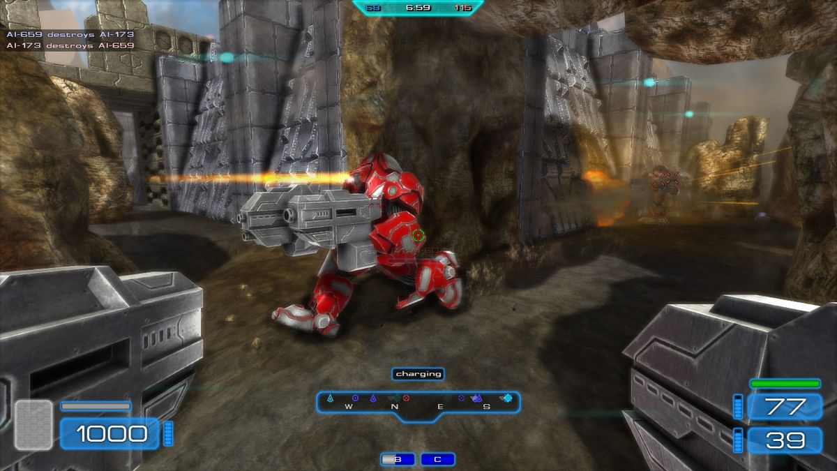 Metal Planet (Windows) screenshot: Enemy