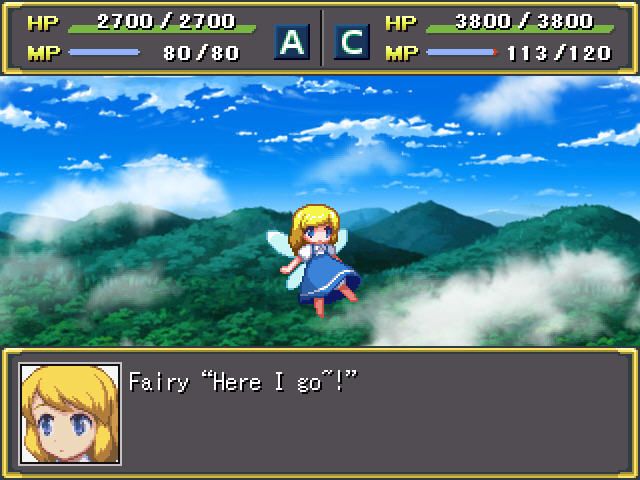 Gensou Shoujo Taisen Kou (Windows) screenshot: Fairy
