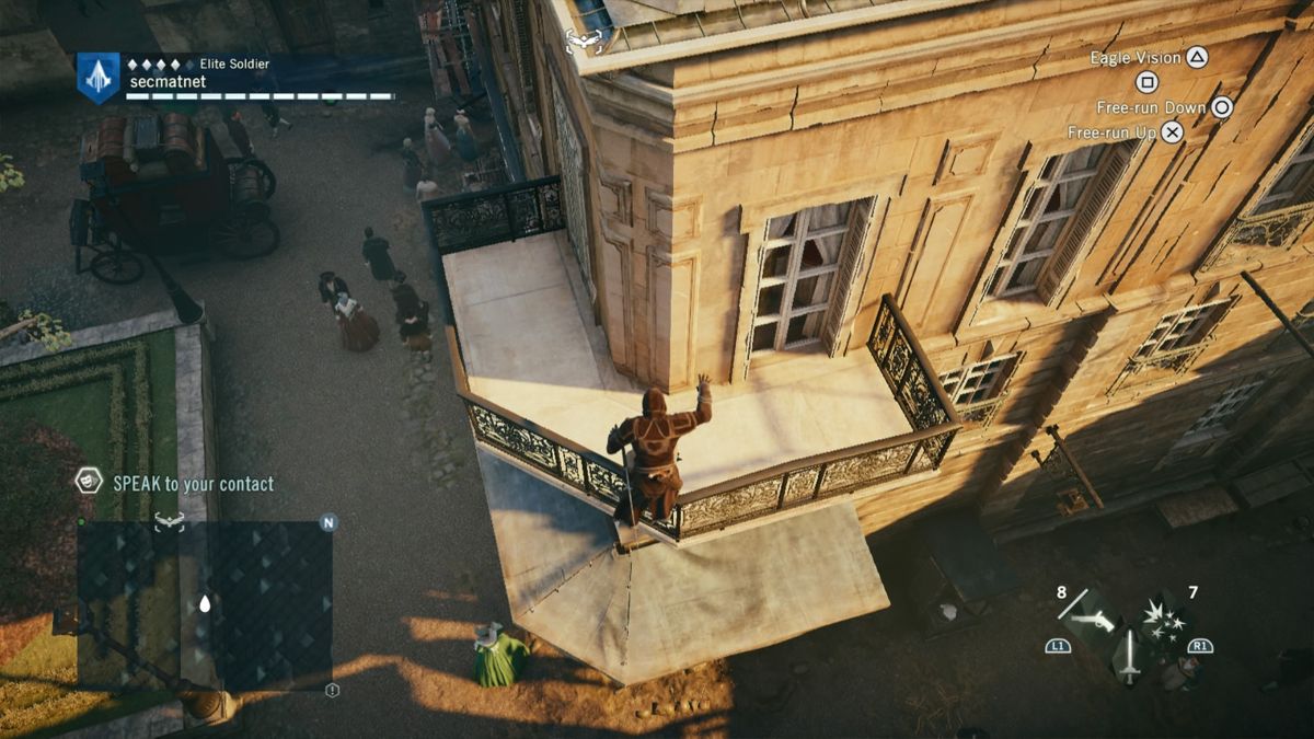 Screenshot of Assassin's Creed Unity Underground Armory Pack