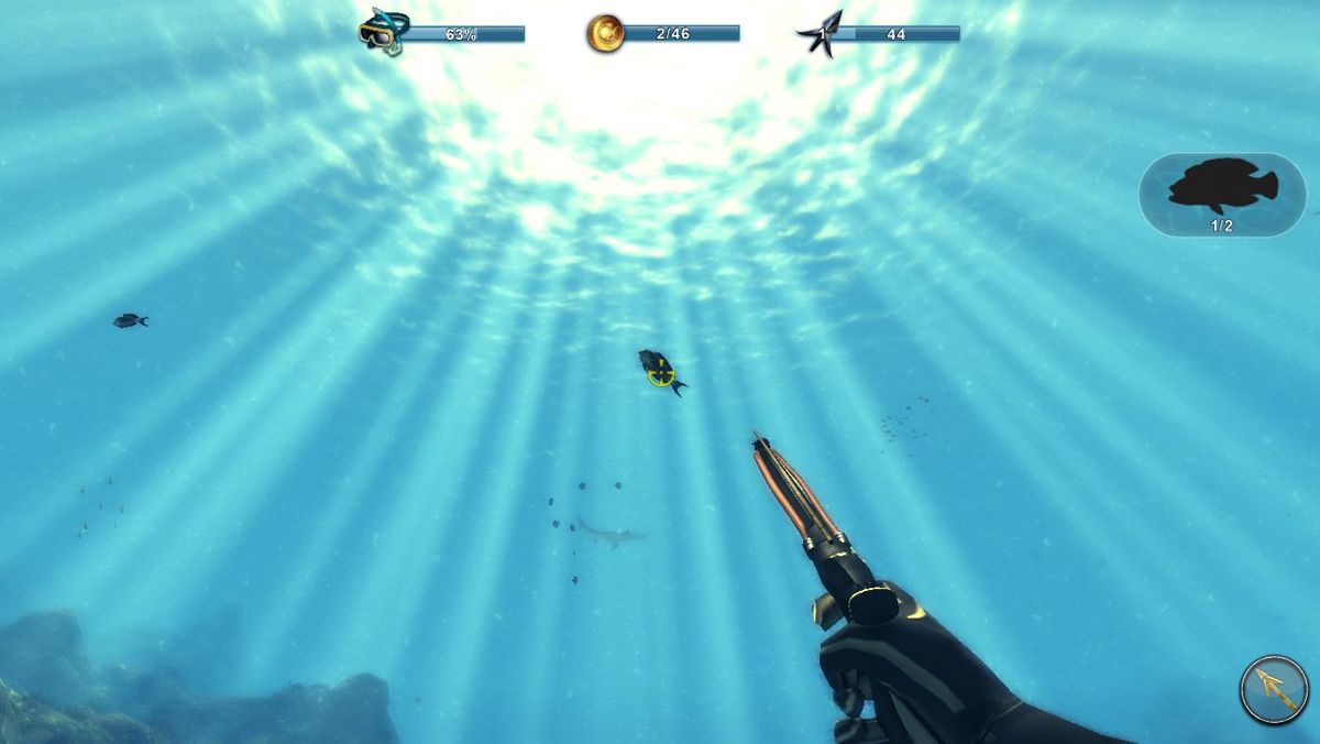 Depth Hunter 2: Deep Dive (Windows) screenshot: Shoot!