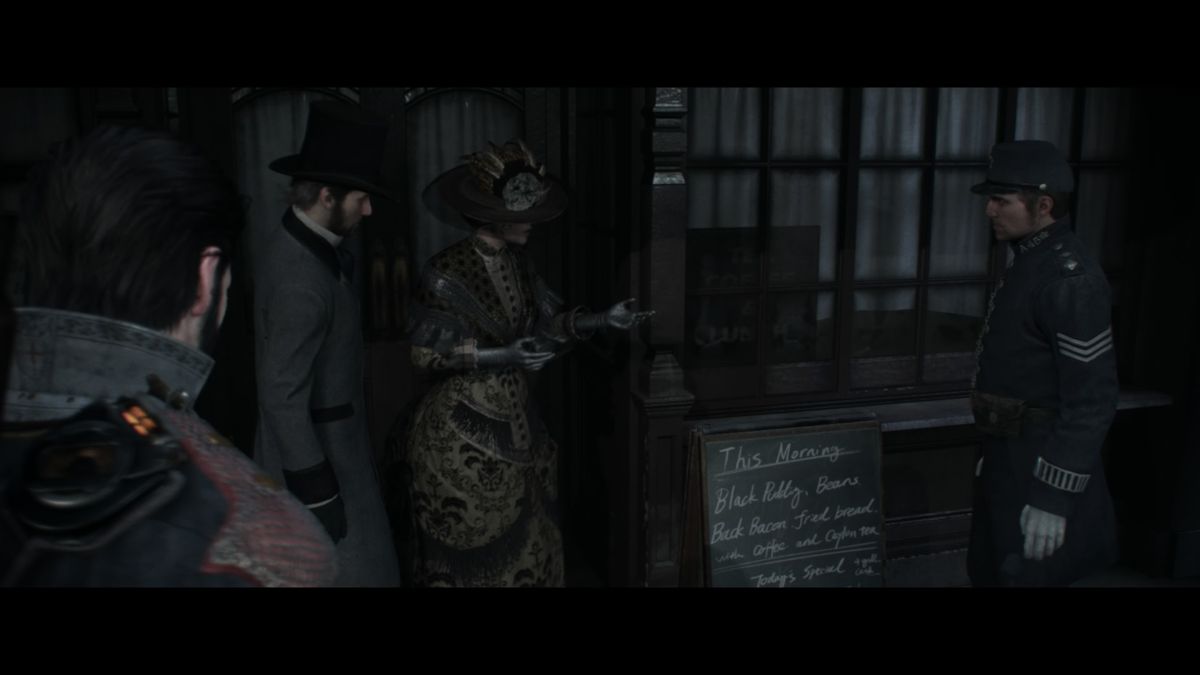 The Order: 1886 (PlayStation 4) screenshot: You can use the zoom to close up on the events around you