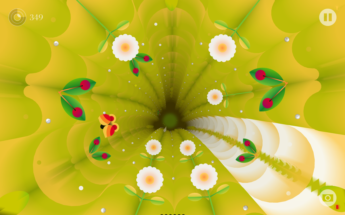 Luxuria Superbia (Windows) screenshot: Flowers, within a flower