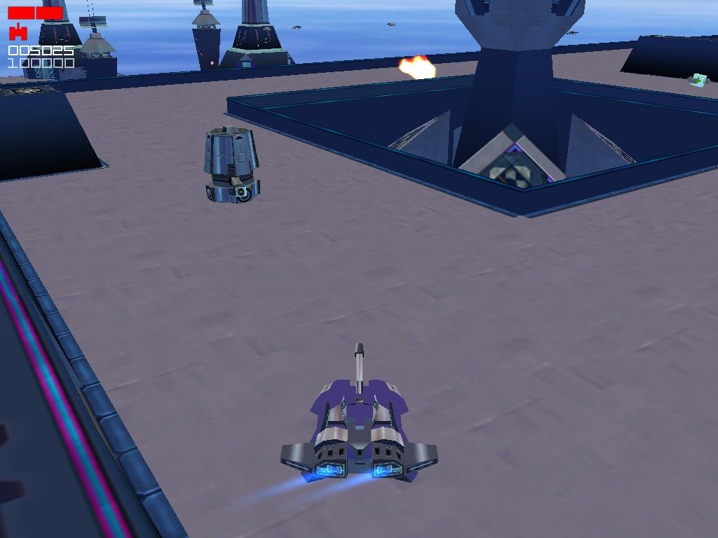 Combat (Windows) screenshot: A turret