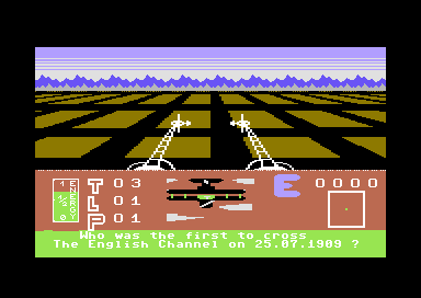 Masters of Time (Commodore 64) screenshot: My First Time Fact