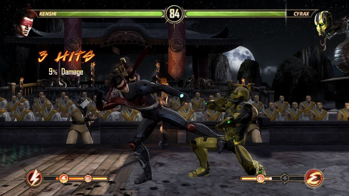 Mortal Kombat: Komplete Edition (Windows) screenshot: Cyrax in robots form