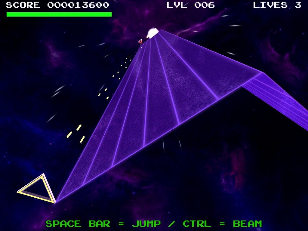TriBlaster (Windows) screenshot: Sixth level - left side