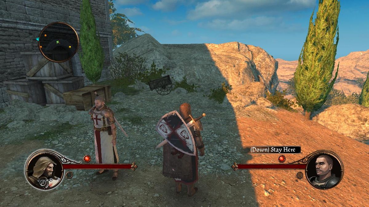 The First Templar (Windows) screenshot: Main hero