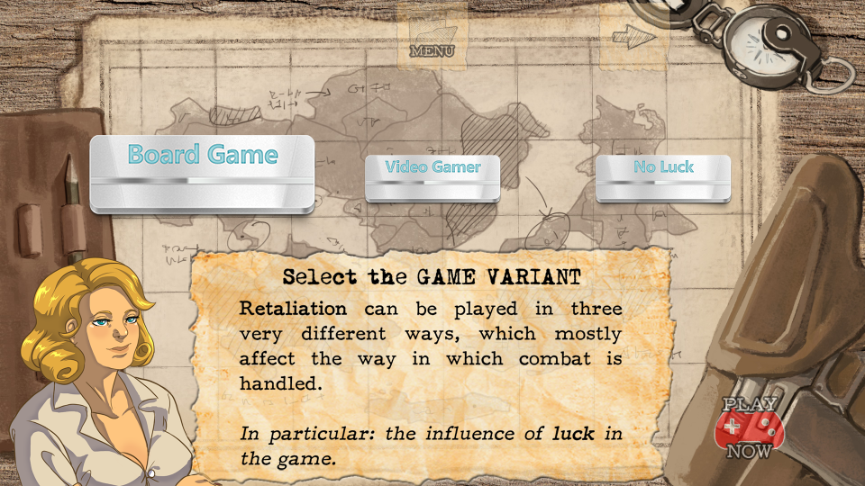Retaliation: Enemy Mine (Windows) screenshot: Choose your game style
